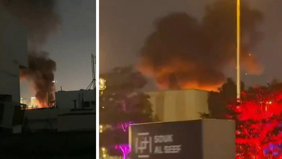 US consulate in Dubai struck by missile: Marco Rubio confirms fire after suspected Iranian drone attack