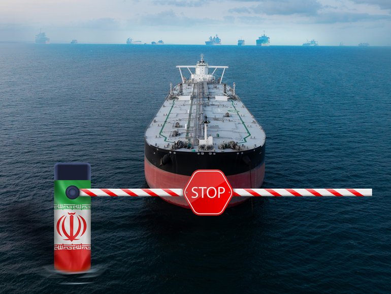 Iran’s blockage of the critical Hormuz Strait prompts President’s promise to assuage energy markets.