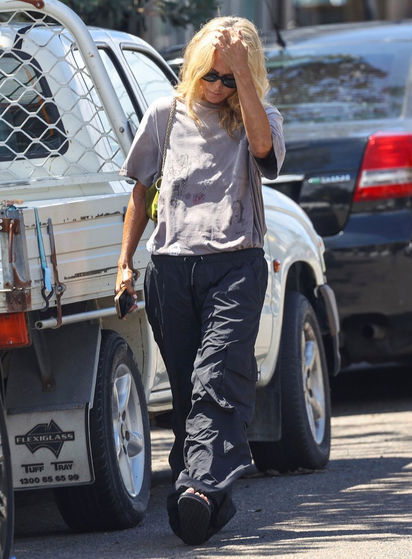 Jackie  O was spotted heading to an appointment in Sydney on Tuesday.