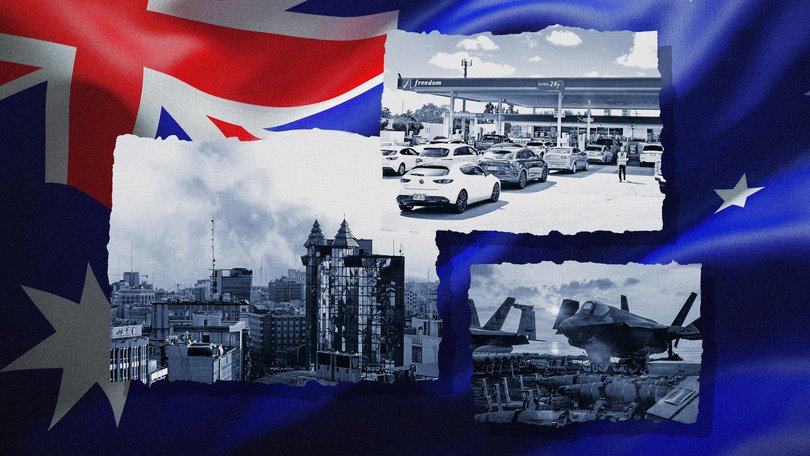 Apart from petrol price increases, the economic effects of the conflict in the Middle East on Australia could be mildly positive, experts say.