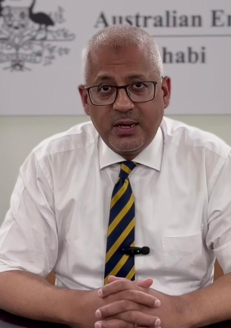 Australia’s ambassador to the UAE, Ridwaan Jadwat.