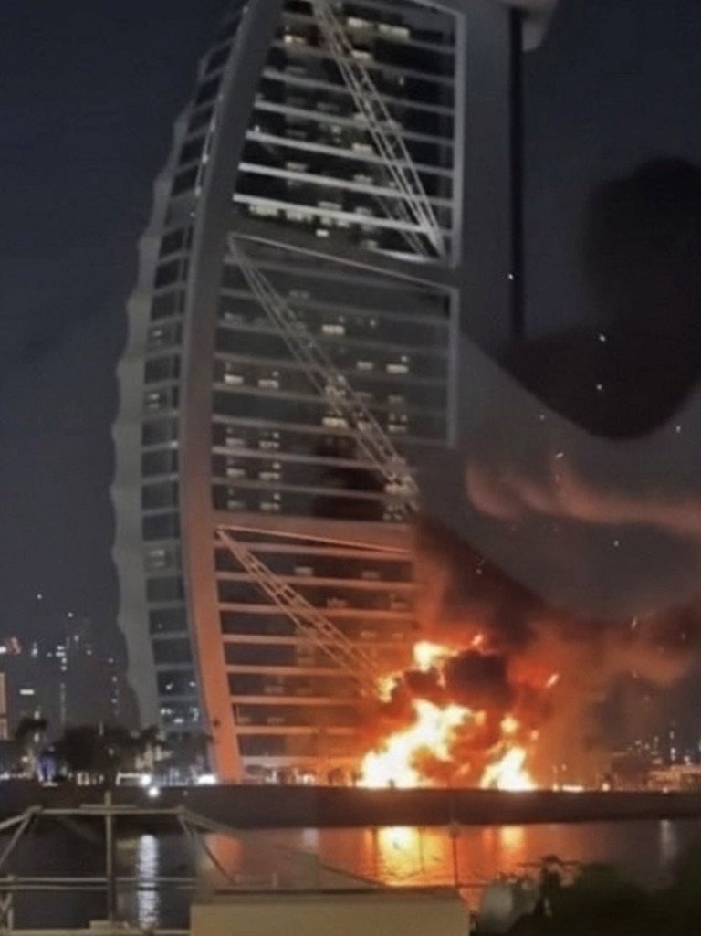 Burj Al Arab was targeted by Iran.