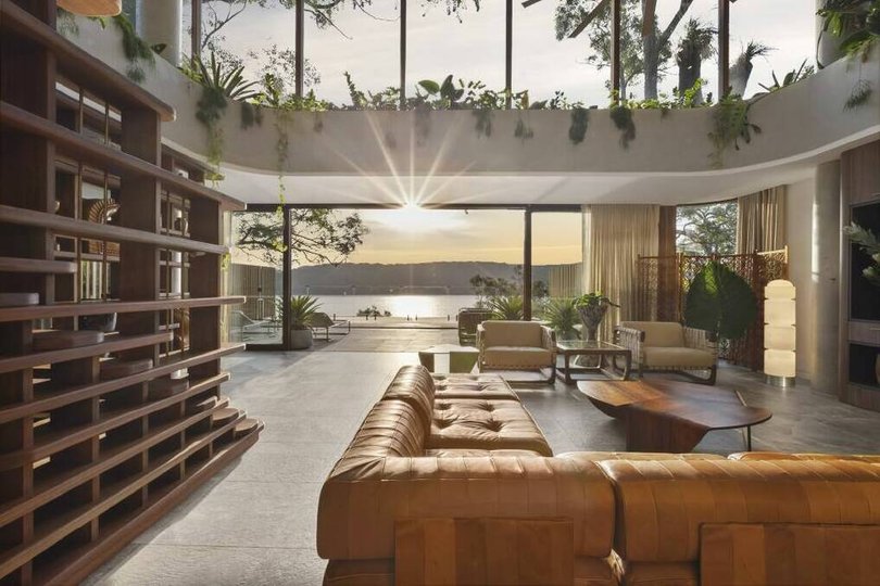 After an off-market period, the six-storey 'Belah House' at Avalon Beach was listed for sale.