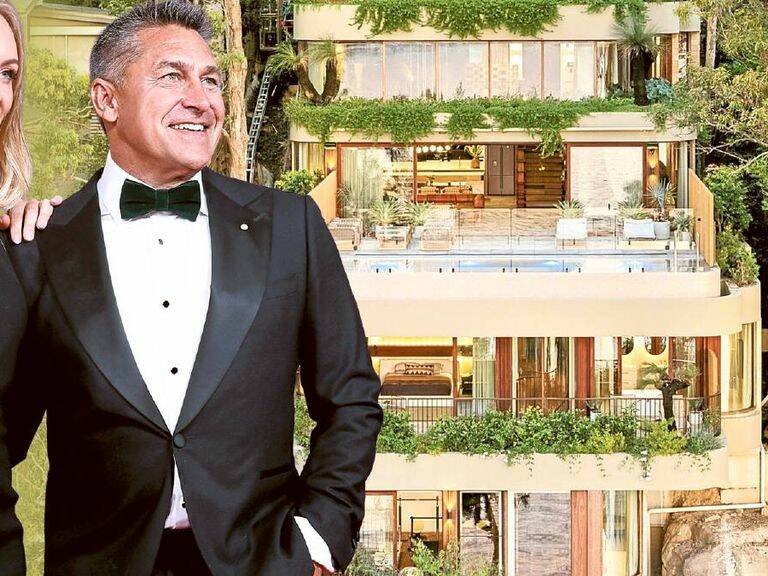 Jamie Durie and his fiancée, Ameka Jane.