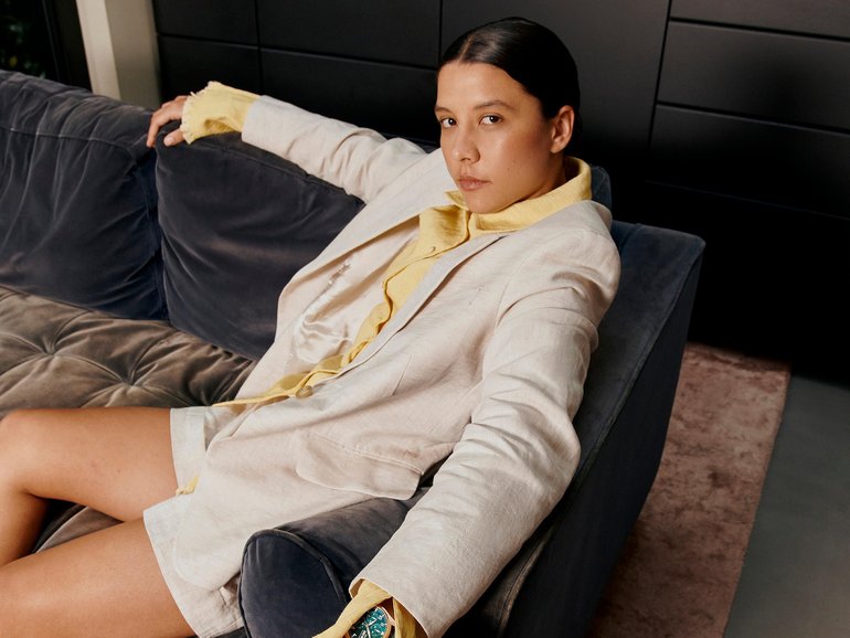 *** ONE TIME USE ONLY FOR THE NIGHTLY ON *** IWC Schaffhausen is proud to welcome Sam Kerr as its newest friend of the brand unknown