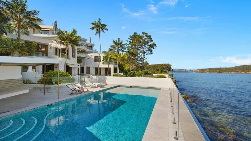 The apartment is currently owned by former Olympian Ian Brown.