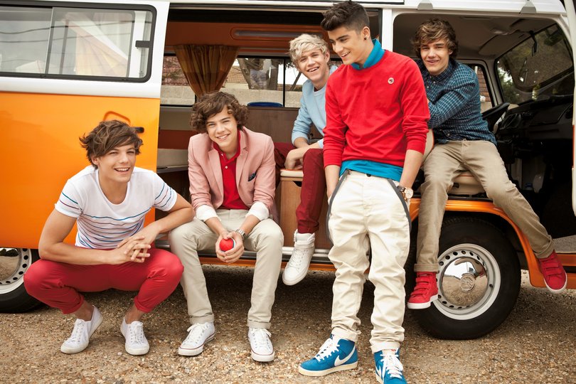 Former UK boy band One Direction.