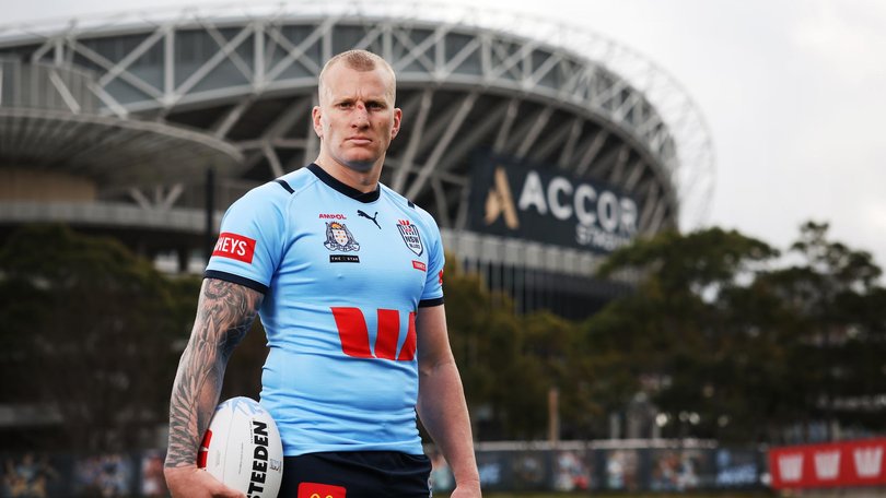 Michael Maguire was coach when Mitchell Barnett made his State of Origin debut. Picture: Rohan Kelly