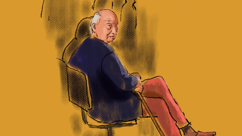 A court sketch of Mr Jones during his first court appearance in December 2024. Picture: NewsWire/Rocco Fazzari.