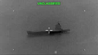 Another Iranian navy vessel hit by US. 