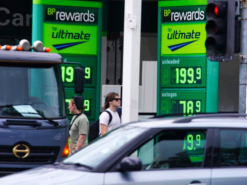 Petrol prices in Melbourne on Friday