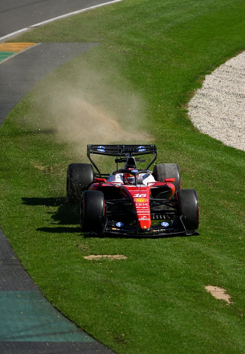 Charles Leclerc of Monaco driving the (16) Scuderia Ferrari SF-26.
