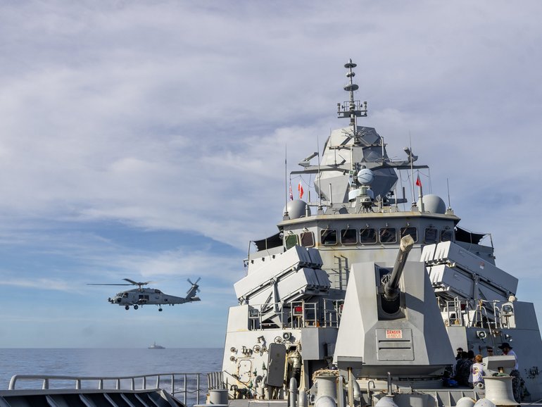 China has rejected Australia’s claims its military forced an ADF aircraft to perform evasive action while in the Yellow Sea this week.