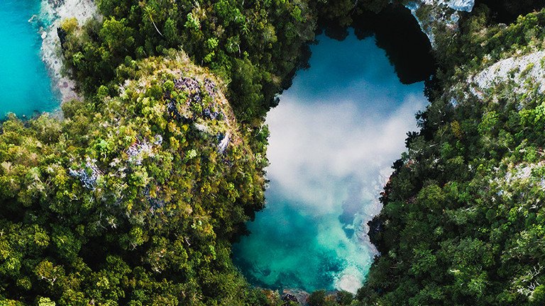 Raja Ampat’s appears serene, but below the surface is teeming with life.