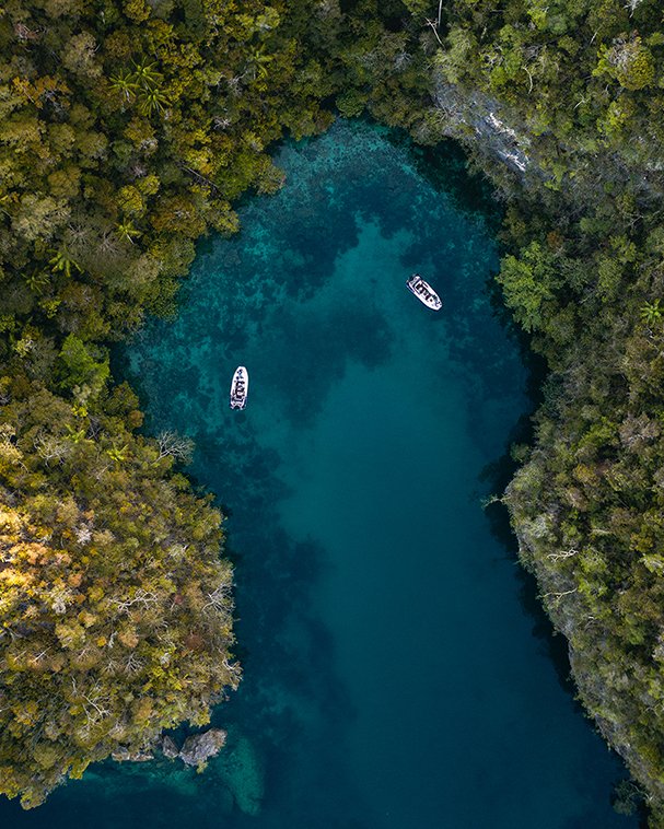 Raja Ampat should be explored aboard Aqua Blu.