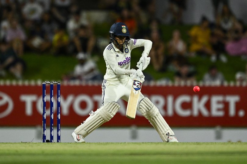 Jemimah Rodrigues paid for a ramp shot with her wicket.
