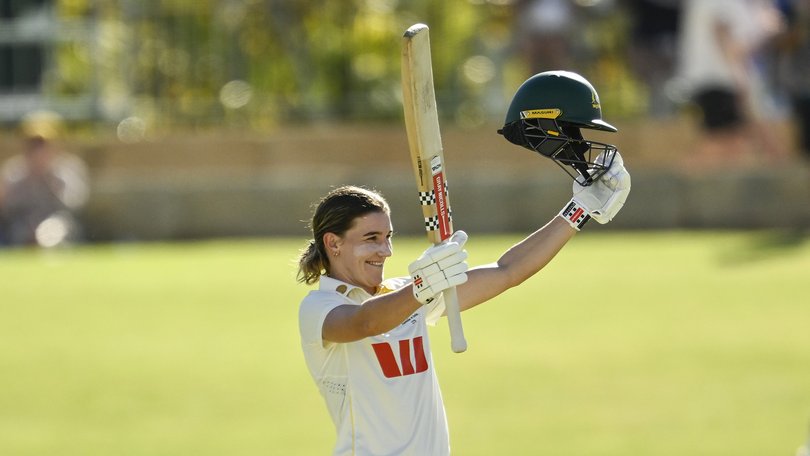 Annabel Sutherland has powered Australia to the brink of victory with a remarkable all-round performance.