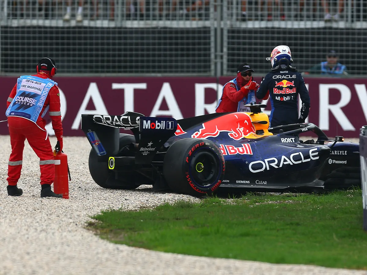 Formula 1: Four-time World Champion Max Verstappen crashes out of  qualifying on first lap at Albert Park | The Nightly