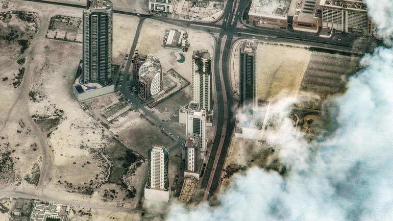 Several areas in the Middle East have come under drone and missile fire from Iran this past week.