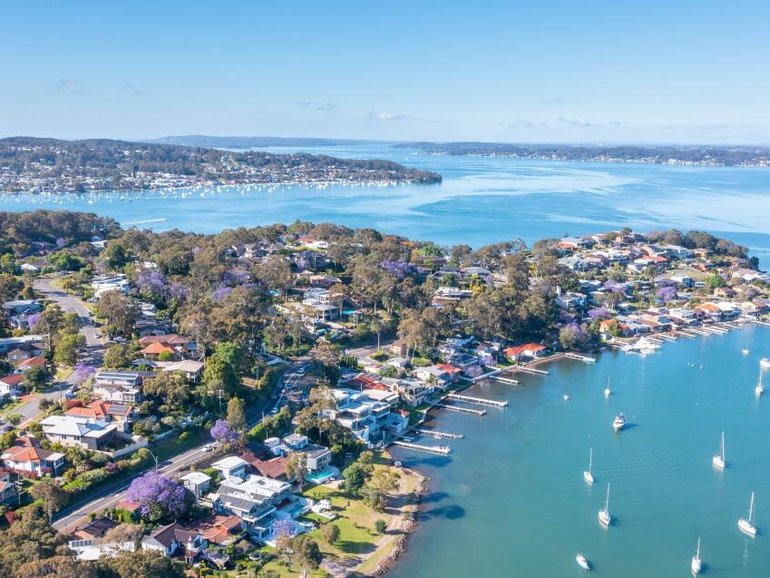 Lake Macquarie in NSW is one of the top growth for home loans. Pic: Shutterstock