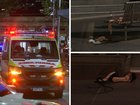A man has been injured in a machete attack in Melbourne’s CBD overnight.