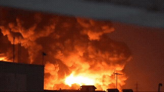 Overnight strikes by the US and Israel hit five oil sites around Tehran, according to an Iranian official.