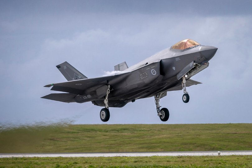 A Royal Australian Air Force F-35A Lightning II could be deployed to the Middle East.