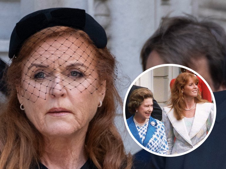The late Queen is said to have had a 'soft spot' for Sarah Ferguson.