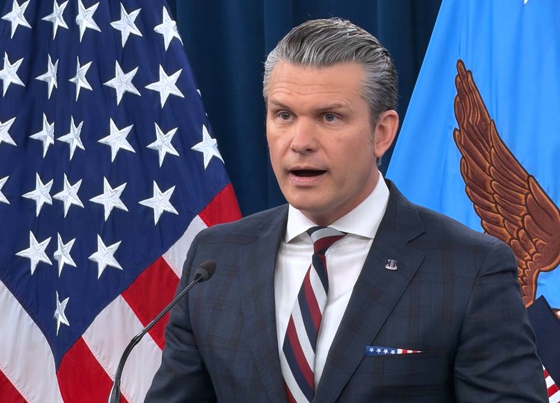 Defence Secretary Pete Hegseth.