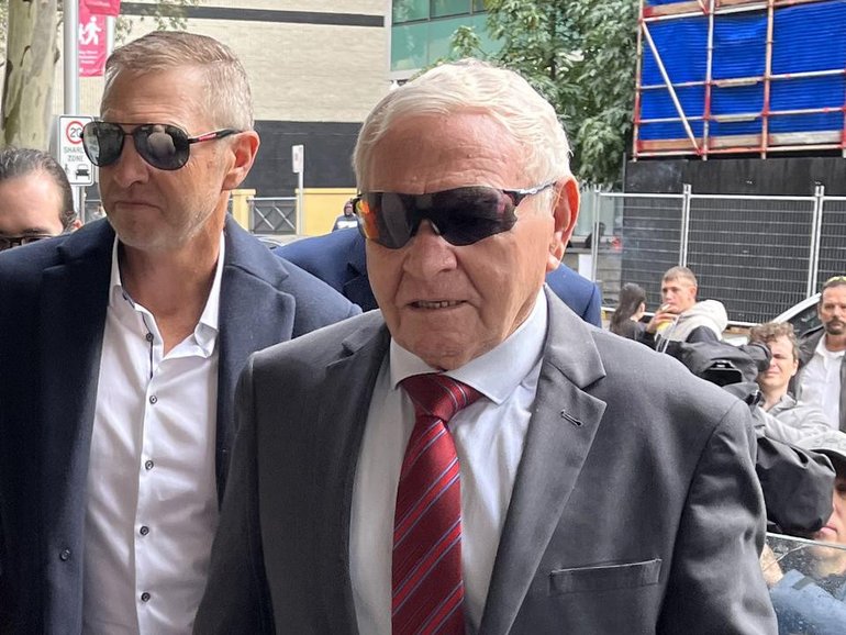 After a civil court judge found Barry Cable sexually abused a girl, he is facing a criminal trial. (Aaron Bunch/AAP PHOTOS)