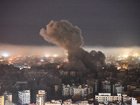 Smoke rises from the site of an Israeli airstrike that targets a neighbourhood in Beirut.