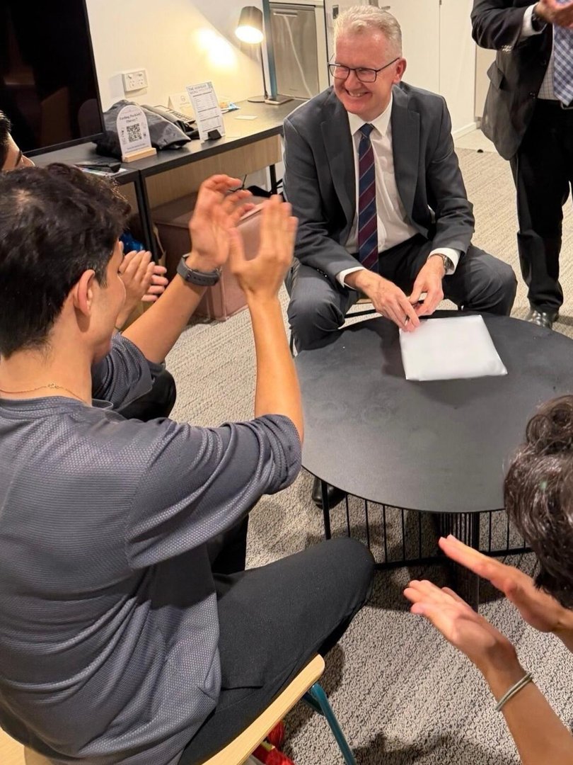 Mr Burke met with the players overnight. 