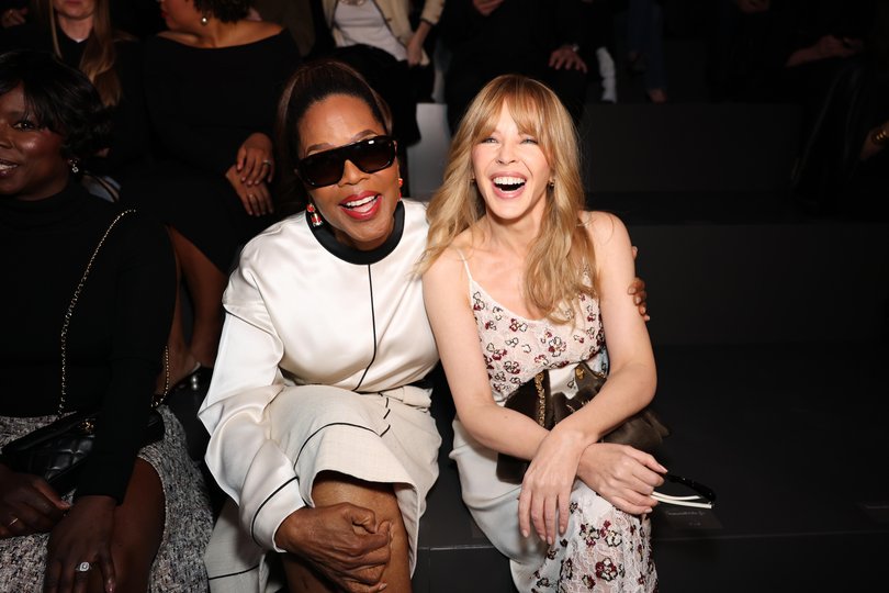 Oprah Winfrey and Kylie Minogue.