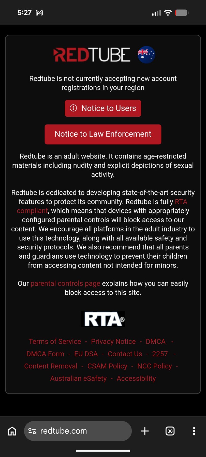 New safeguards restrict viewers that have not verified their age.