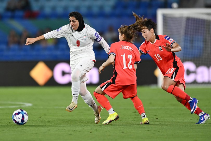 Zahra Ghanbari and the four other players say they want to be recognised as athletes, not activists.