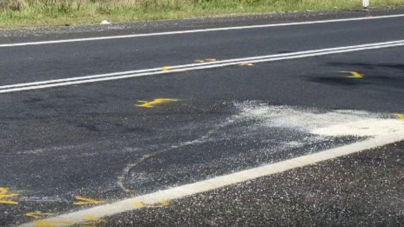 Three peopel have been killed and a teenager is fighting for life after a sedan ‘crossed onto wrong side’ of the road.