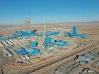 The Oyu Tolgoi copper-gold mine in Mongolia.
