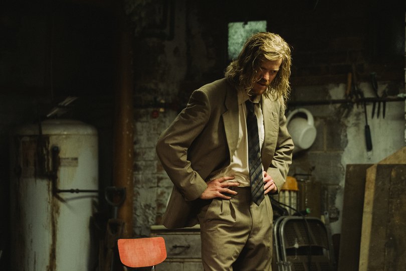 Jesse Plemons in Bugonia.