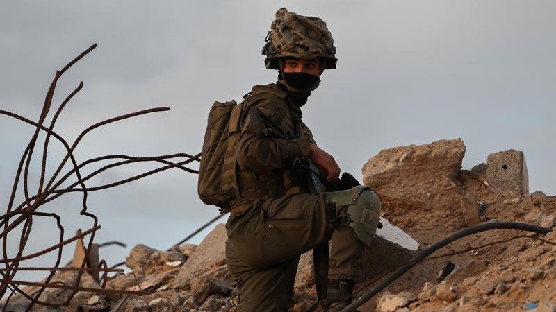 Israeli troops are continuing operations "to eliminate terrorists" in the Gaza Strip, the army says. 