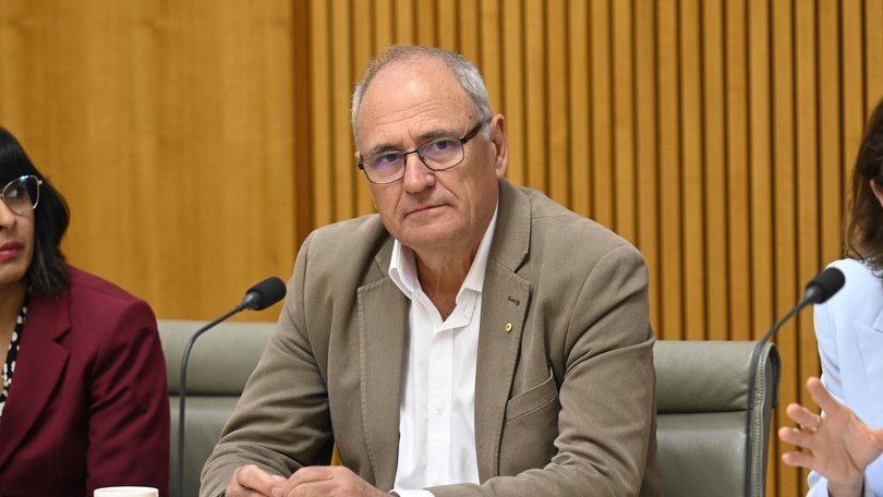 Former Treasury Secretary and current Chair of the Australian Climate and Biodiversity Foundation Dr Ken Henry is urging the Albanese government to accelerate progress on renewable energy projects in the upcoming May budget. Picture: NewsWire / Martin Ollman