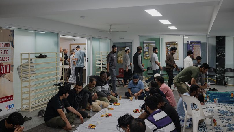 Iftar is observed by Muslims at sunset during Ramadan, a holy month of fasting. (Flavio Brancaleone/AAP PHOTOS)