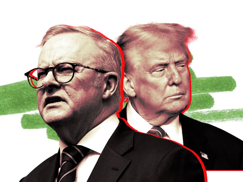 Anthony Albanese and Donald Trump