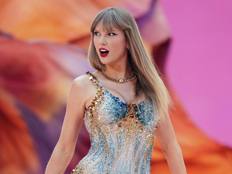 Taylor Swift's 12th studio album The Life of a Showgirl was the biggest-selling album for 2025. (AP PHOTO)