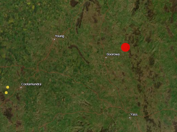 A 4.4 tremor has shook a NSW regional town.