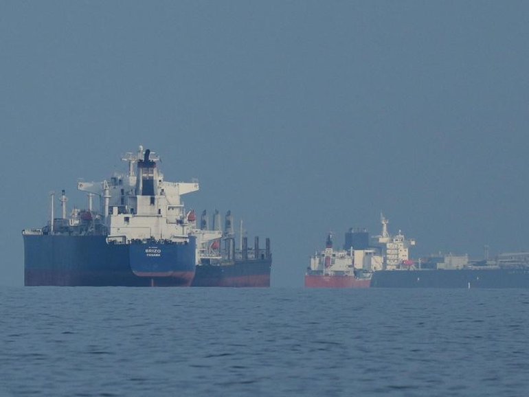 There are no signs yet that oil tankers or cargo ships can safely sail through the Strait of Hormuz. 