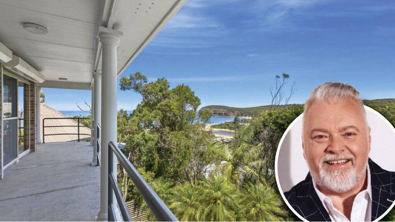 The view from Kyle Sandilands' holiday house in Copacabana.