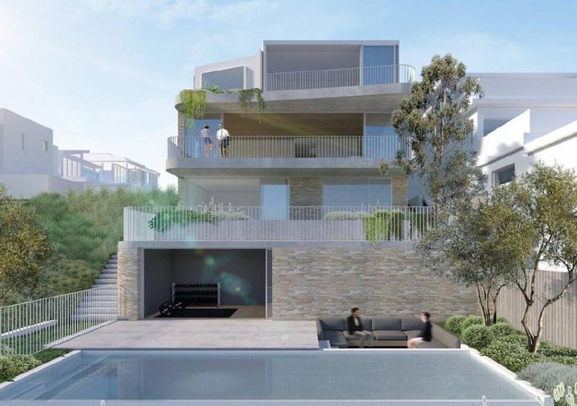 An artist's impression of Jackie O's new build in Clovelly.