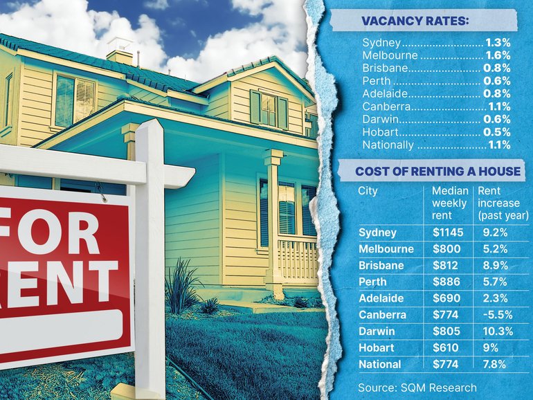 Upmarket NIMBY councils near the centre of some of Australia’s biggest cities are going slow on approving new homes during a rent crisis, which a data expert is also blaming on international students.
