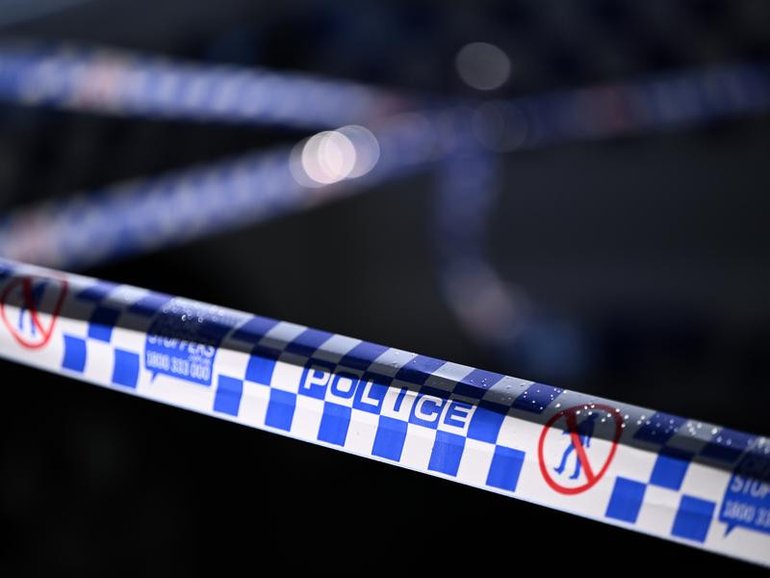 Police are investigating after a newborn baby was found alive in the yard of a home in Victoria. 