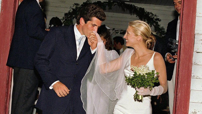 John F Kennedy Jnr and Carolyn Bessette
